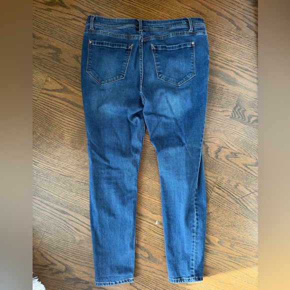 KENSIE EFFORTLESS ANKLE MID-RISE JEANS - SIZE 30/10 - Picture 6 of 6